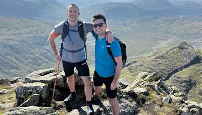 Blind lawyer and his boss complete 24 peaks in 24 hours | ITV News