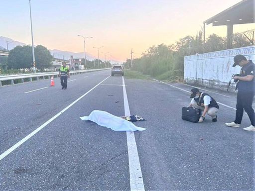 花蓮離奇死亡車禍 男子全裸躺車道上遭曳引車輾過