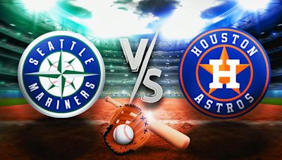 Mariners vs Astros prediction, odds, pick, how to watch