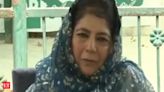 "No accountability...By now heads should have rolled": PDP chief Mehbooba Mufti on killing of four Army personnel in Doda encounter