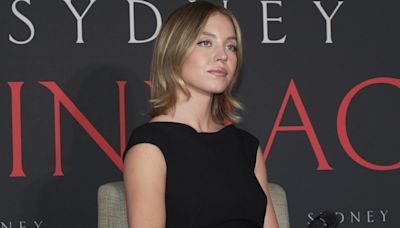 Sydney Sweeney Adds Edge to Her Nun-Core Fit With Leather Opera Gloves