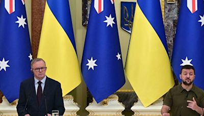 澳總理訪基輔挺烏克蘭 先走訪遭蹂躪三鎮