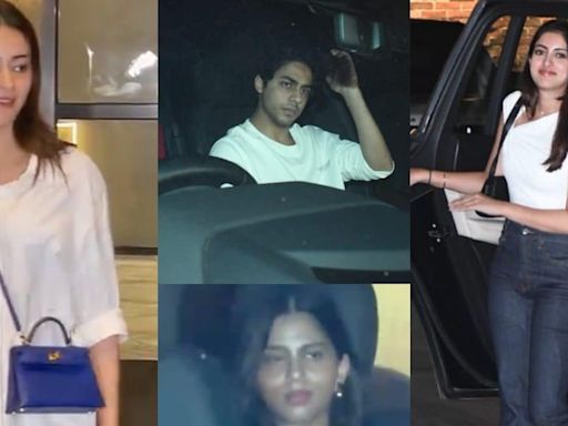 Aryan and Suhana Khan, Navya Nanda Attend BFF Ananya Panday's 'CTRL' Screening; Pics Go Viral - News18