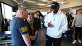 Deion Sanders visits Colorado hospital to lift spirits: 'We needed that'