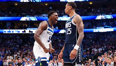 Anthony Edwards Tells Micah Parsons He'll Be Back in Dallas for Wolves-Mavs Game 6