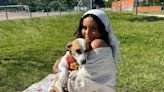 Mulher resgata cadela após maus-tratos e relata jornada de superação: 'O que eu entrego para ela não é nada perto do que ela me devolve'