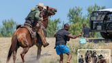 Border agent on horseback falsely accused of whipping migrants in Texas now awarded for his service