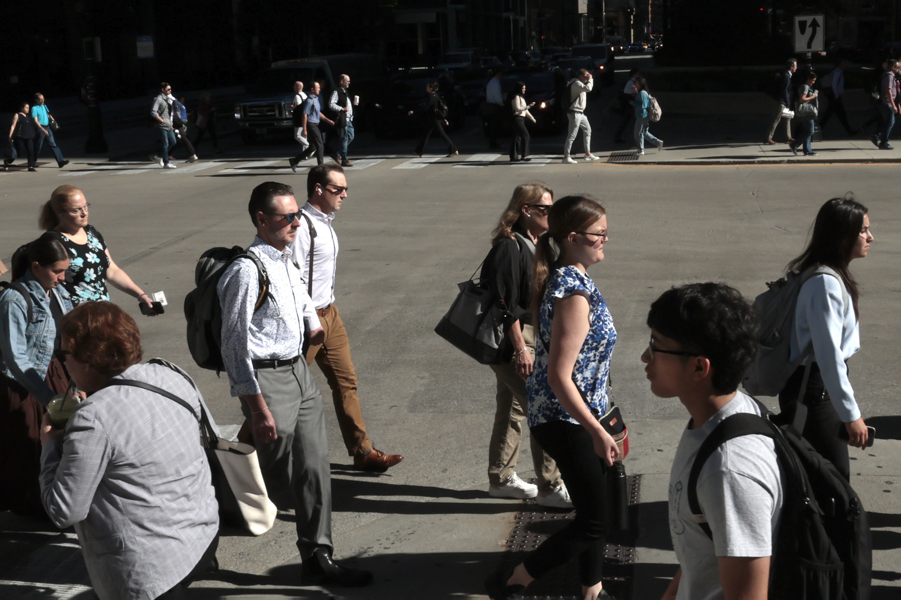 The DNC will flood downtown Chicago with visitors. But will employees go to their offices?