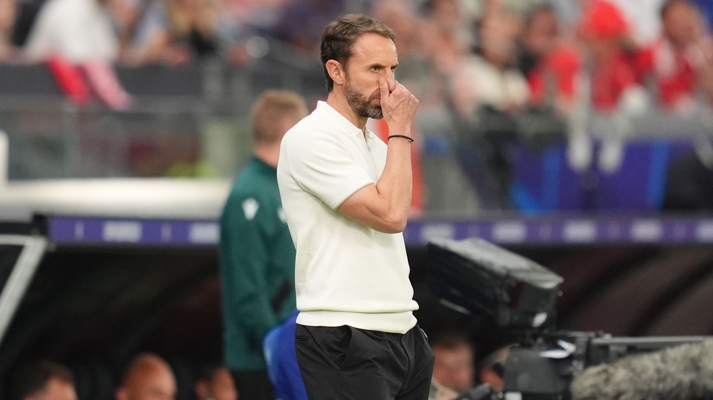 Gareth Southgate admits England are struggling to deal with Euro 2024 pressure