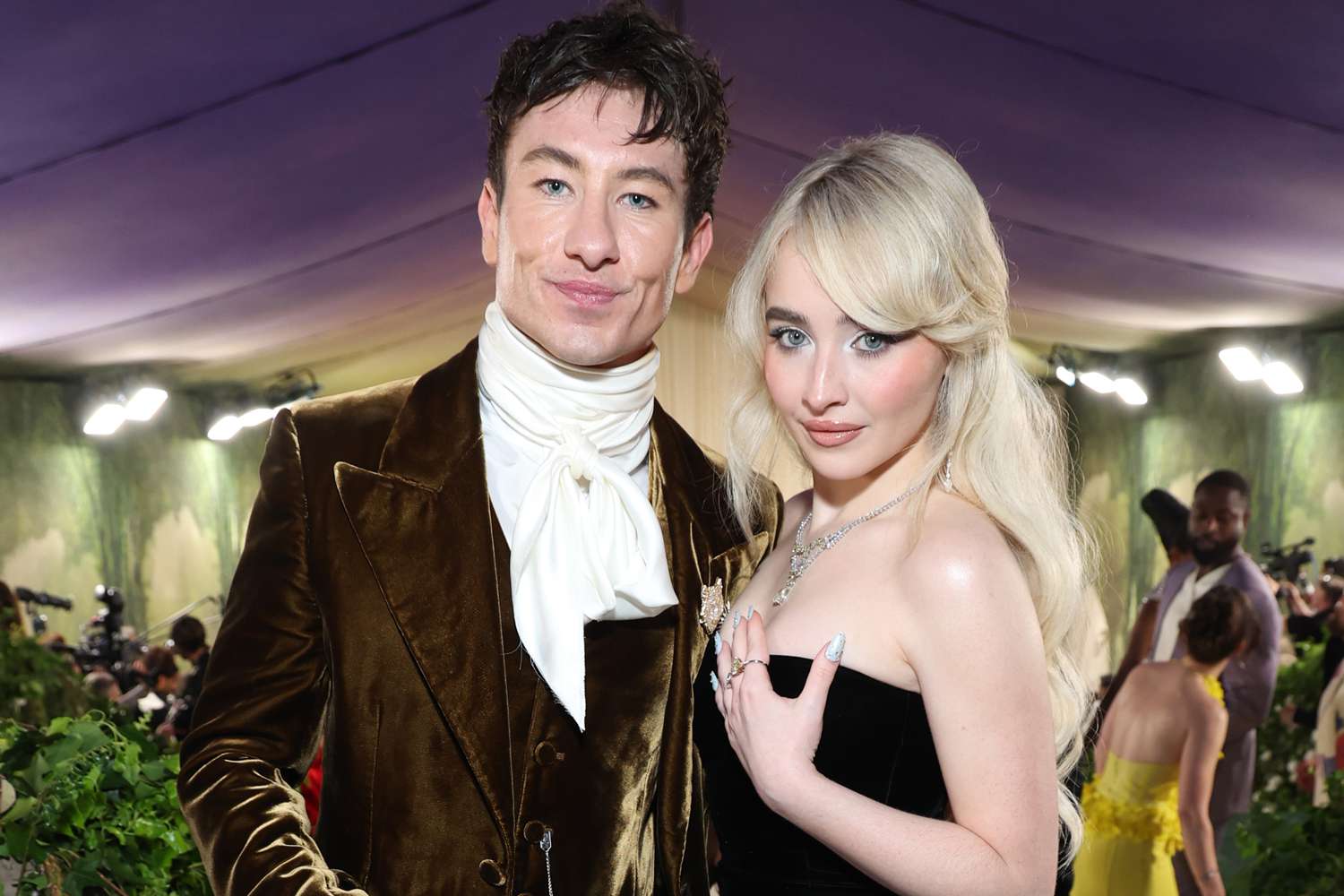 Barry Keoghan Claps Along as He Watches Girlfriend Sabrina Carpenter Perform 'Espresso' at Big Weekend