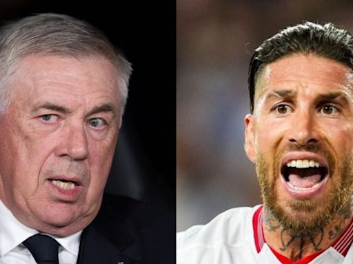 Ancelotti se rinde a Sergio Ramos: "Nunca tuve un jugador con esa personalidad"