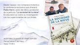 Pablo Vierci explicará en Cajasur su experiencia con los supervivientes de 'La sociedad de la nieve'