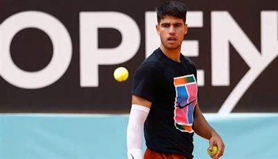 Horario y dónde ver por televisión el partido Carlos Alcaraz-Alexander Shevchenko de segunda ronda del Mutua Madrid Open 2024