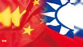 Taiwan monitors Chinese military surge, calls China a threat to stability - Times of India