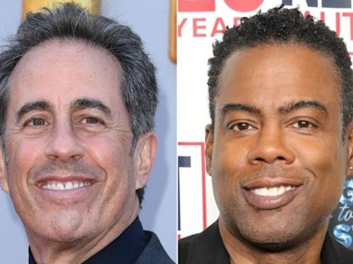 Jerry Seinfeld Spills On Ditched Plan For Chris Rock Oscars Slap Parody In 'Unfrosted'