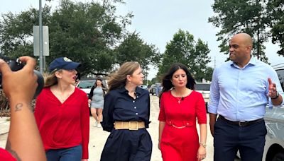 Colin Allred visits Houston in wake of deadly Texas storms