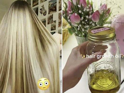 I use a DIY recipe to transform my hair, my locks ‘literally won’t stop growing’