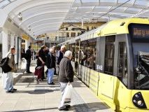 Major disruption for Manchester’s Metrolink after ‘unstable land’ warning stops trams