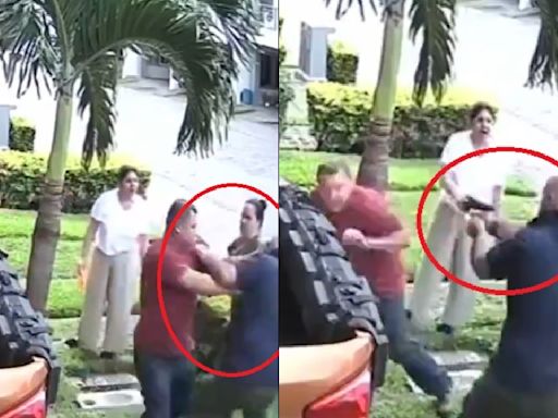 VIDEO: En pleito por llave del agua, sujeto dispara a su vecino en Costa Rica