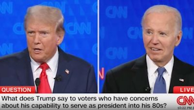 Biden and Trump Argue Over Who’s Better at Golf During CNN Debate: ‘Let’s Not Act Like Children’ | Video