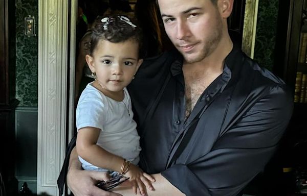 You’ll Be a Sucker for Nick Jonas and Daughter Malti's Adventurous Outing - E! Online