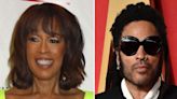 Gayle King, 69, Hilariously Hits on Lenny Kravitz, 59, Mid-Interview: 'Oops, Did I Say That Out Loud?'