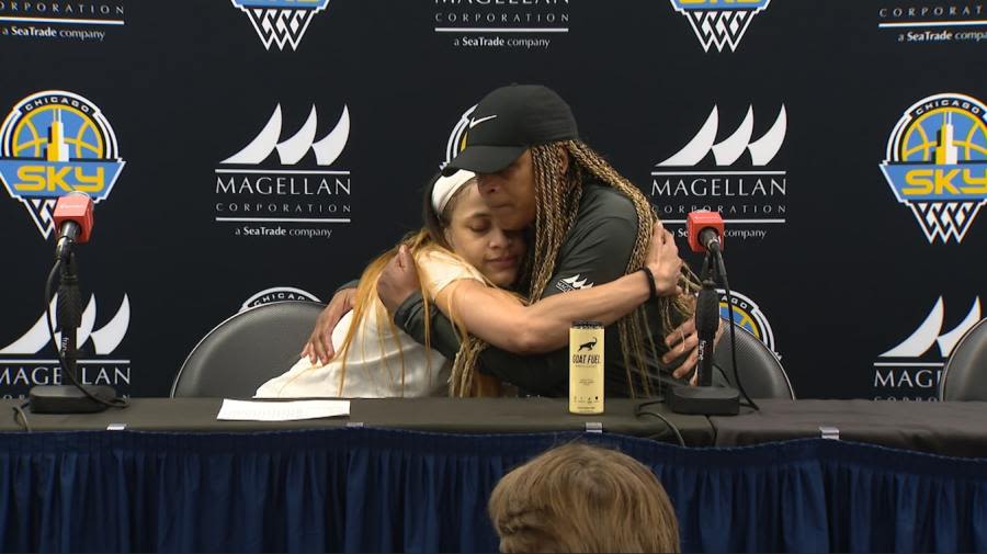 Chennedy Carter cried tears of joy for landing on Chicago Sky