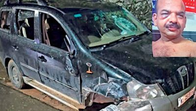 High-octane drama: Chaotic dash of black car ends in crash at Kottarakkara