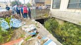 台中 神岡灌溉溝底掏空 危及上百民宅