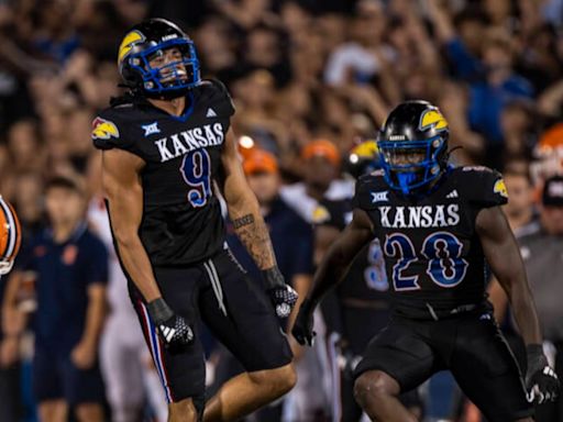 Chicago Bears selects Kansas DE Austin Booker with fifth-round pick