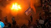 Enfrentamientos entre familiares de rehenes israelíes y la Policía en una noche de manifestaciones en Tel Aviv