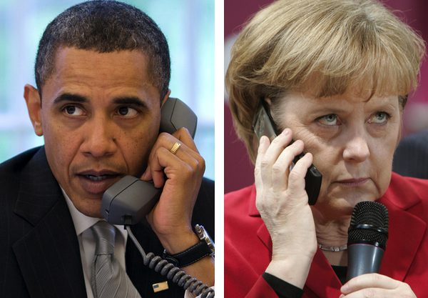 Obama e Merkel falam pela 1ª vez desde expulsão de chefe da CIA em ...