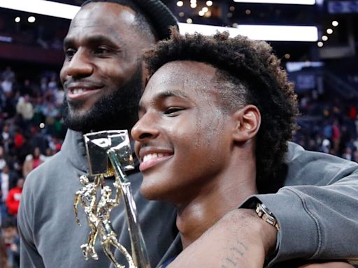 Is LeBron James being a bad parent by letting Bronny go to the NBA?
