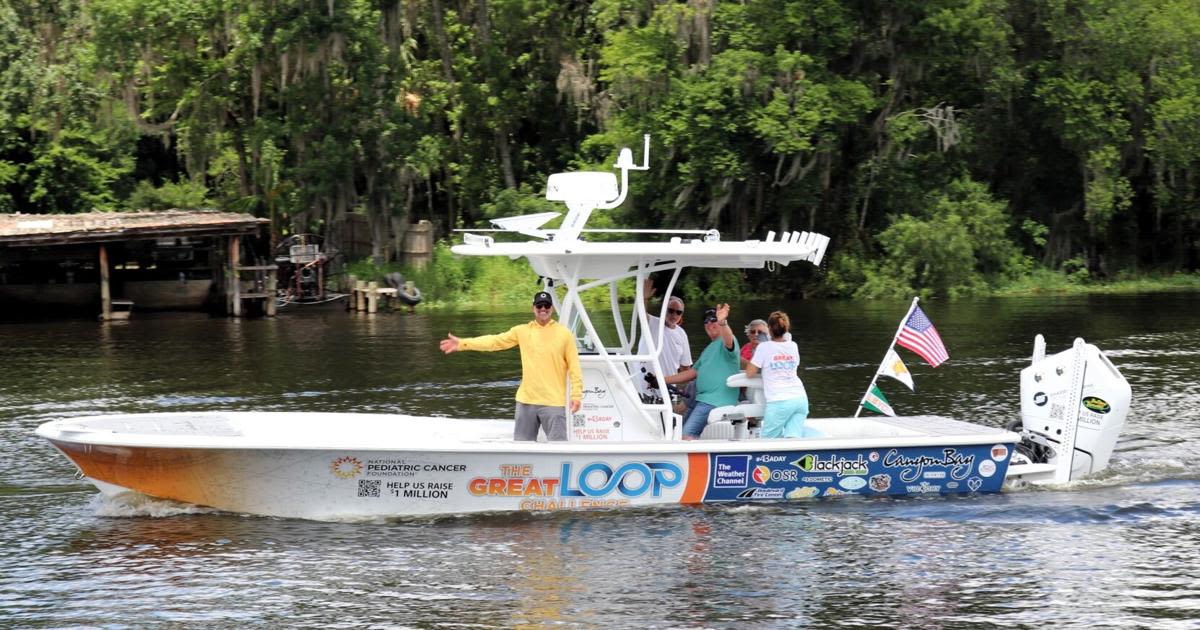 Cancer Survivor Races Against the Clock as He Attempts to Travel 6,000 Miles by Boat in Record Time for Children Battling Cancer