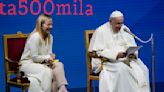 Pope joins Meloni in urging Italians to have more kids, not pets