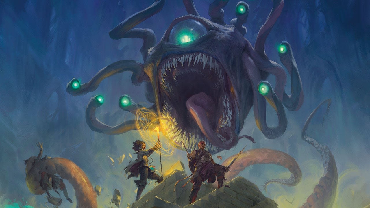 Exclusive: First Look at the Dungeons & Dragons 2024 Monster Manual Cover - IGN