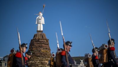 High Winds Scuttle Burning of Snowman in Zurich, Disappointing the Swiss