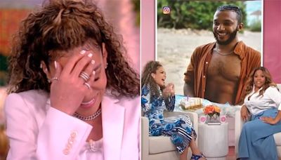 “The View” ladies rib Sunny Hostin over Sherri Shepherd's thirst for 'hot' son: 'You're okay if Sherri calls him?'