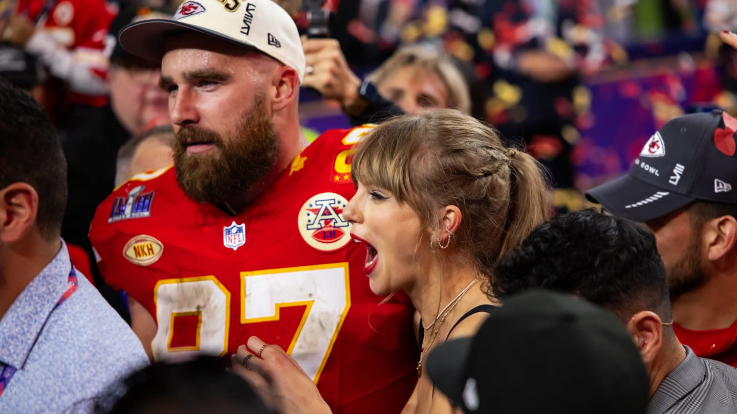 Olympic commentator couldn't help but make a Travis Kelce and Taylor Swift joke