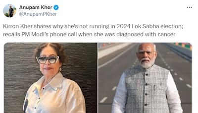 Here’s why Kirron Kher not contesting 2024 Lok Sabha elections