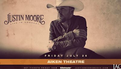 Country music star Justin Moore coming to Evansville