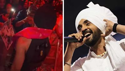 Diljit Dosanjh bows down in front of Gajraj Rao at London show: Watch adorable video