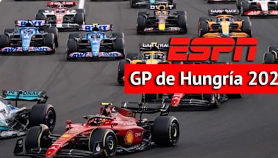 ⚪ ESPN EN VIVO dónde ver GP de Hungría, carrera en directo por TV y Online hoy