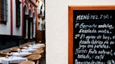 Un cliente va a comer a un restaurante español y no da crédito a lo que encuentra en el menú: "Qué asco"