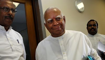 R. Sampanthan, the face of Sri Lanka's Tamil minority and its struggle post-civil war, dies at 91