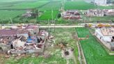 Houses destroyed after devastating tornado sweeps eastern China