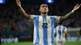 Lautaro Martínez: golazos ante Perú, killer de la Copa América y abrazo con Messi