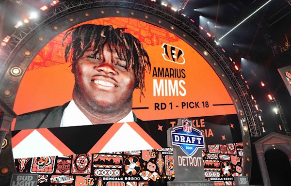 Amarius Mims crowned 'best pick' of 2024 NFL draft's 1st round