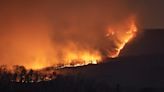 Crews work to put out flames in Shenandoah National Park