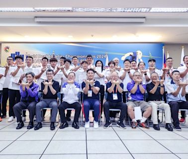 2024臺北世界聽障田徑錦標賽 中華隊授旗捍衛主場